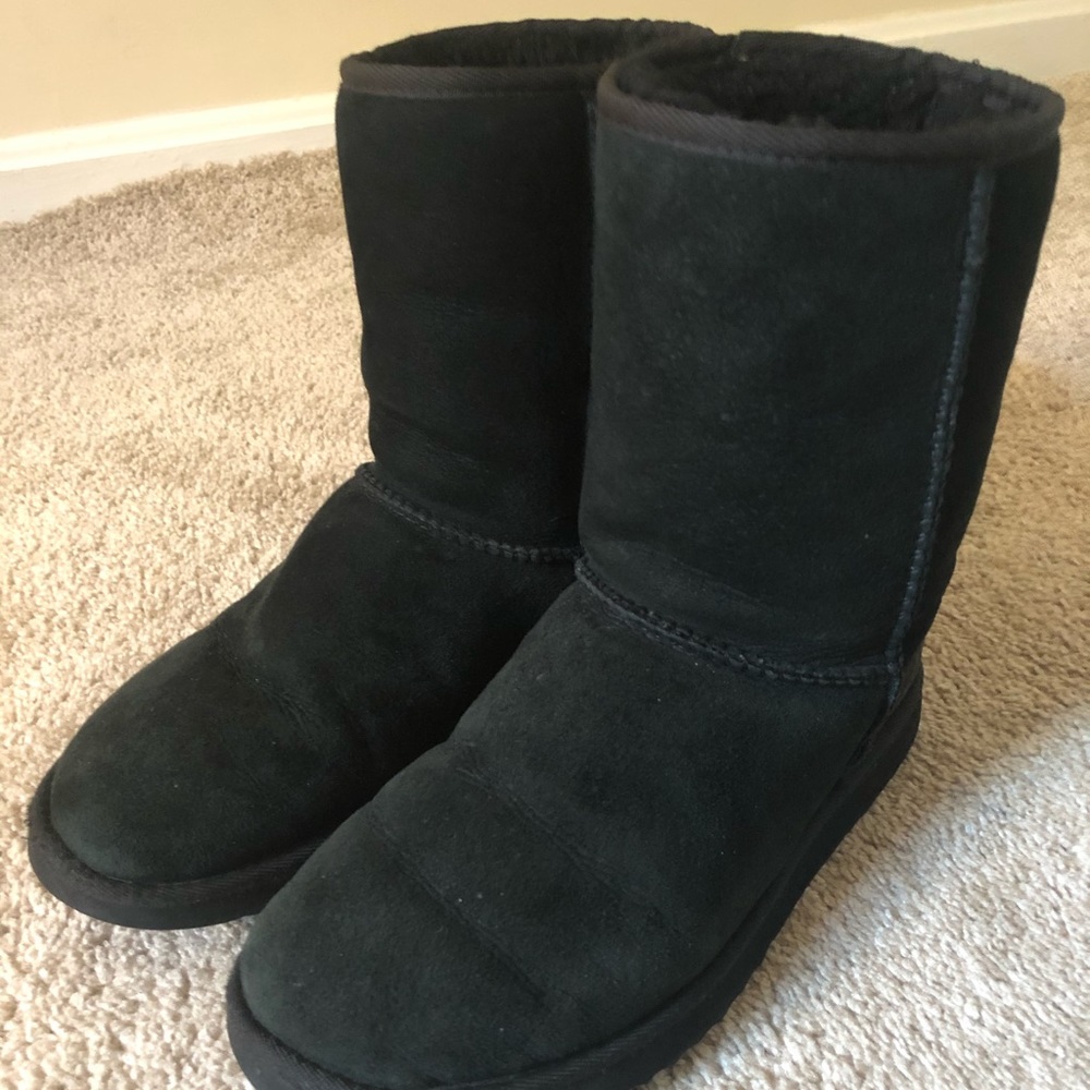 UGG Classic Short Black Boots